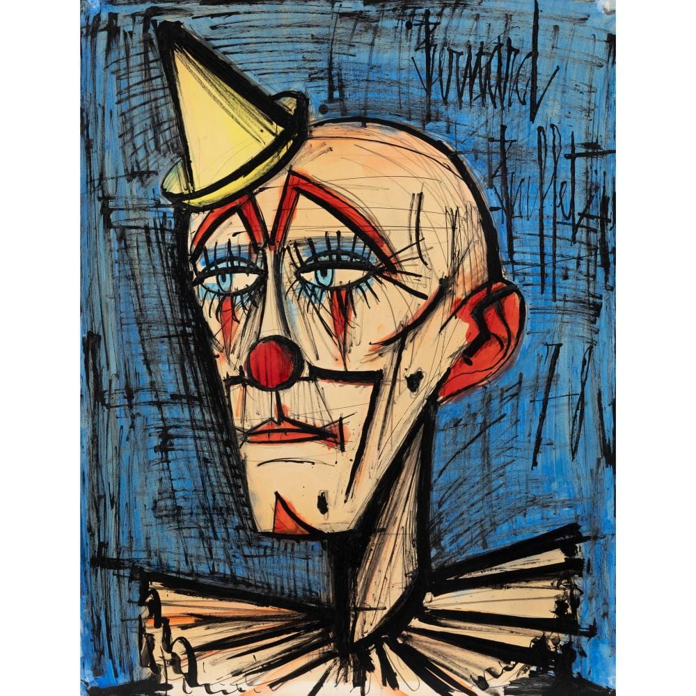 Clown Au Petit Chapeau (CLOWN WITH A LITTLE HAT) comparable sale