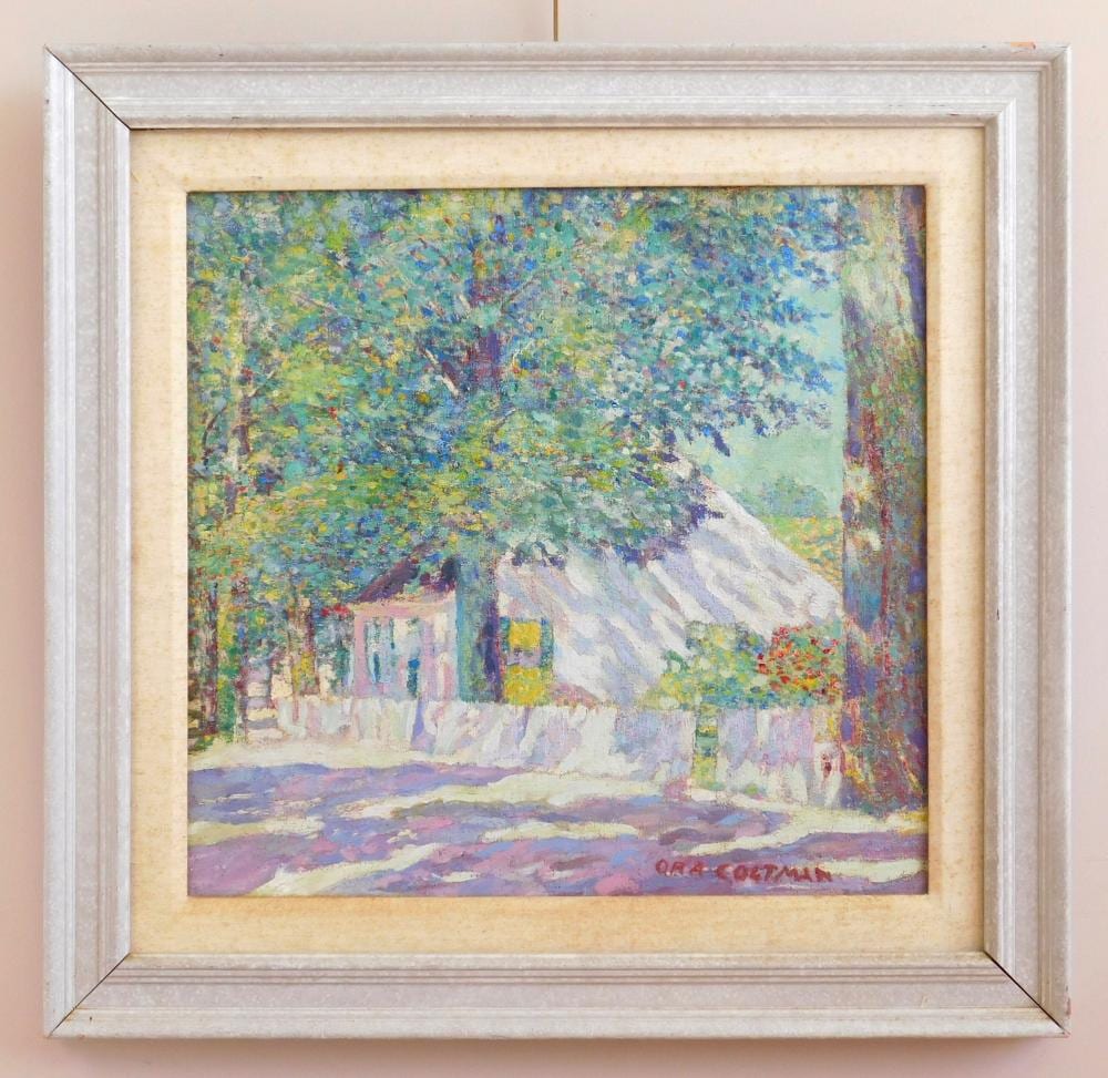 Ora Coltman comparable auction result: ora coltman american 1858 1940 oil