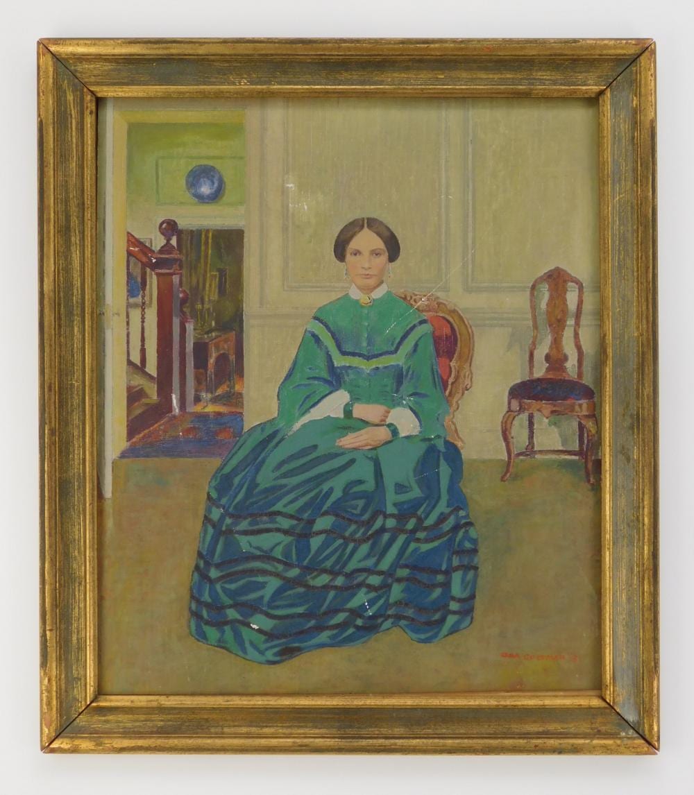 Ora Coltman comparable auction result: ora coltman american 1858 1940 oil