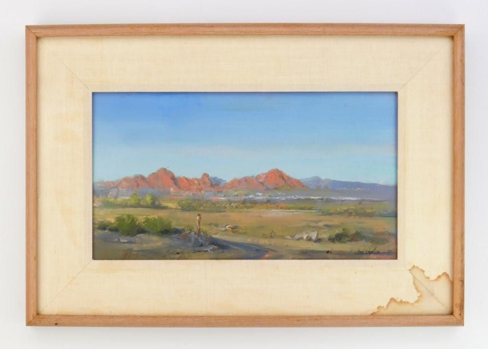 Joel Coplin comparable auction result: joel coplin american 1954 oil