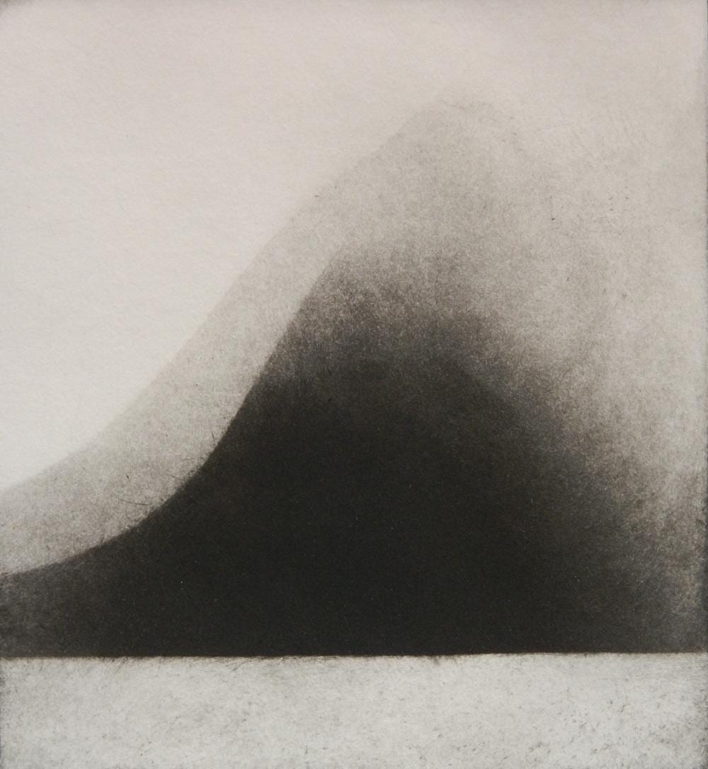 Norman Ackroyd comparable auction result: norman ackroyd american 1938 aquatint