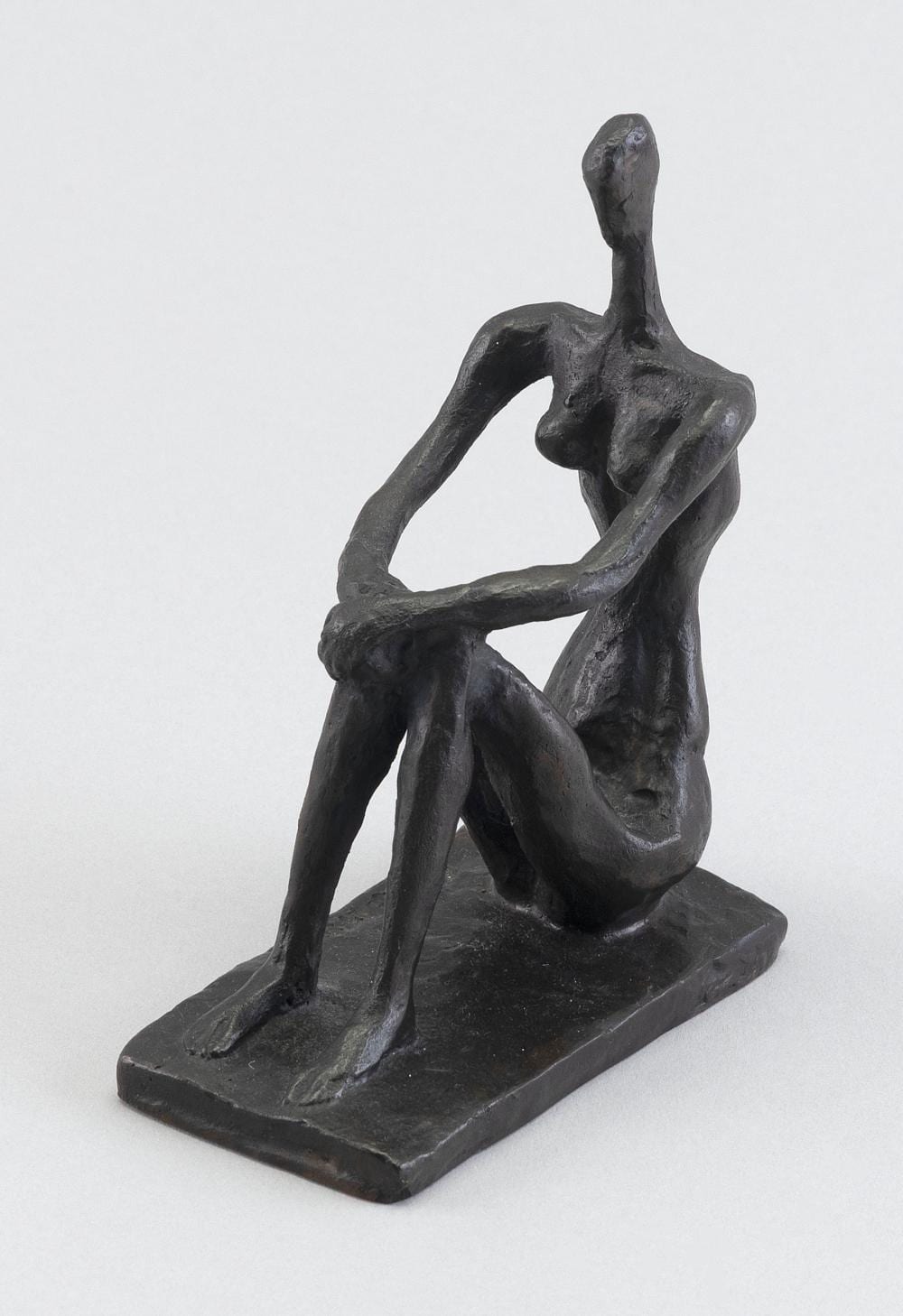 Doris Porter Caesar comparable auction result: doris porter caesar new york connecticut 1892 1971 seated nude bronze height 5 length 4 width 2