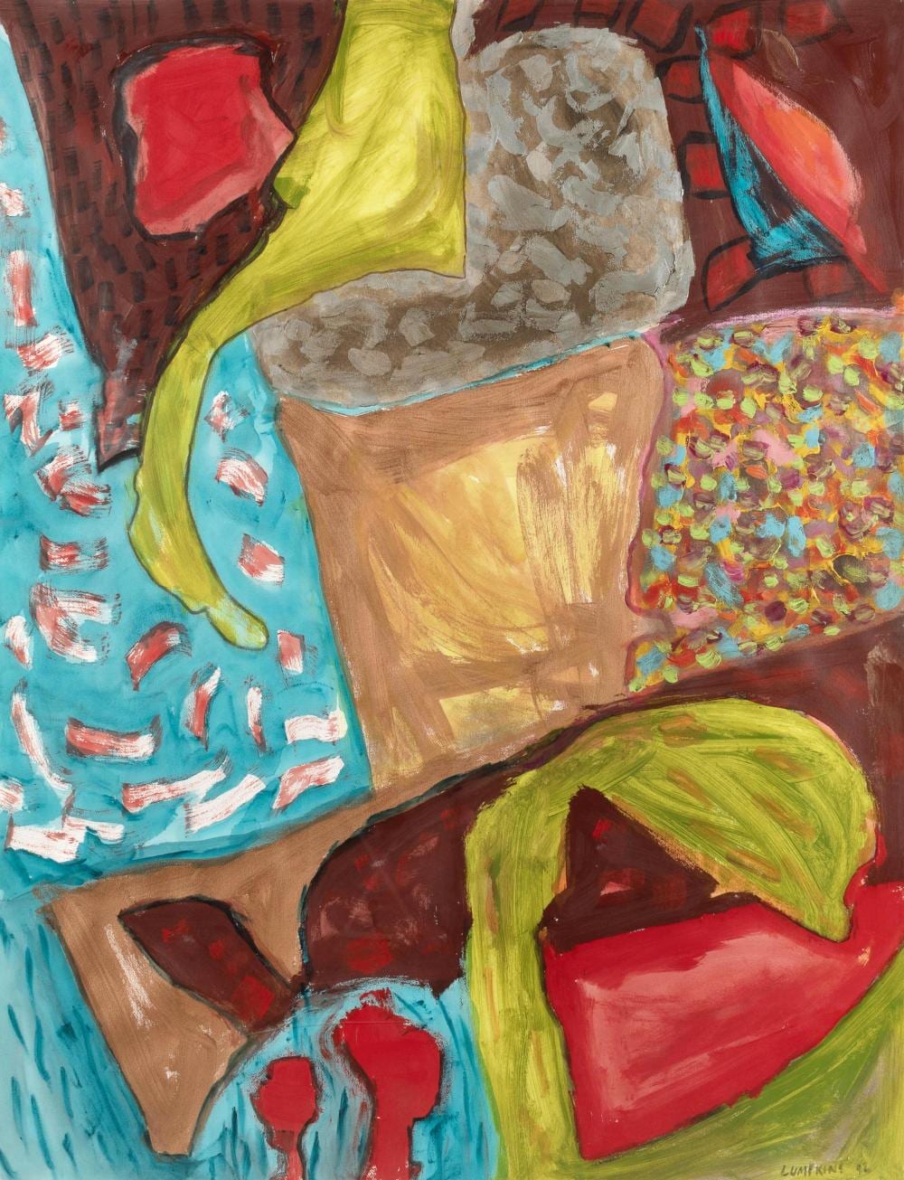 William Thomas Lumpkins comparable auction result: william thomas lumpkins untitled 46 1992