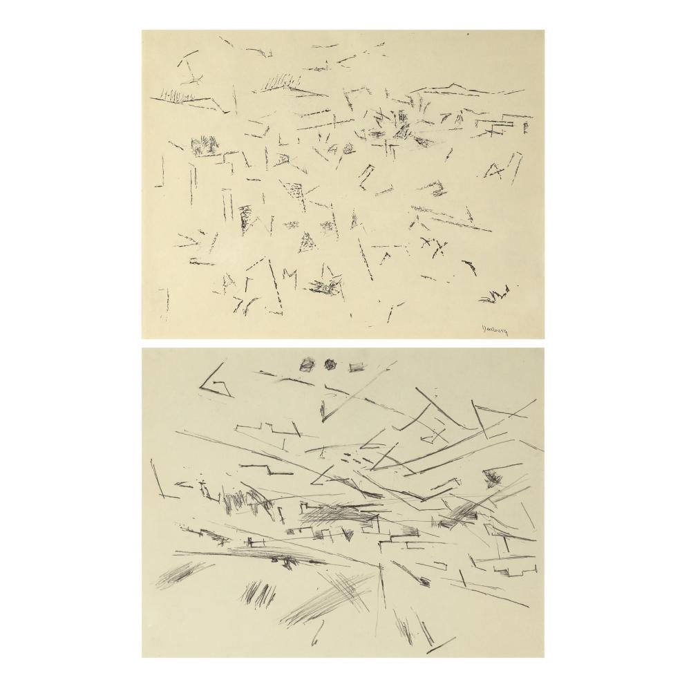 andrew dasburg pizzicato windy landscape · Santa Fe Art Auction · 2025-11-07 Andrew Michael Dasburg comparable auction result: andrew dasburg pizzicato windy landscape