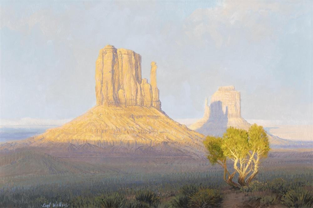 Curt Walters comparable auction result: curt walters sunset at the middens