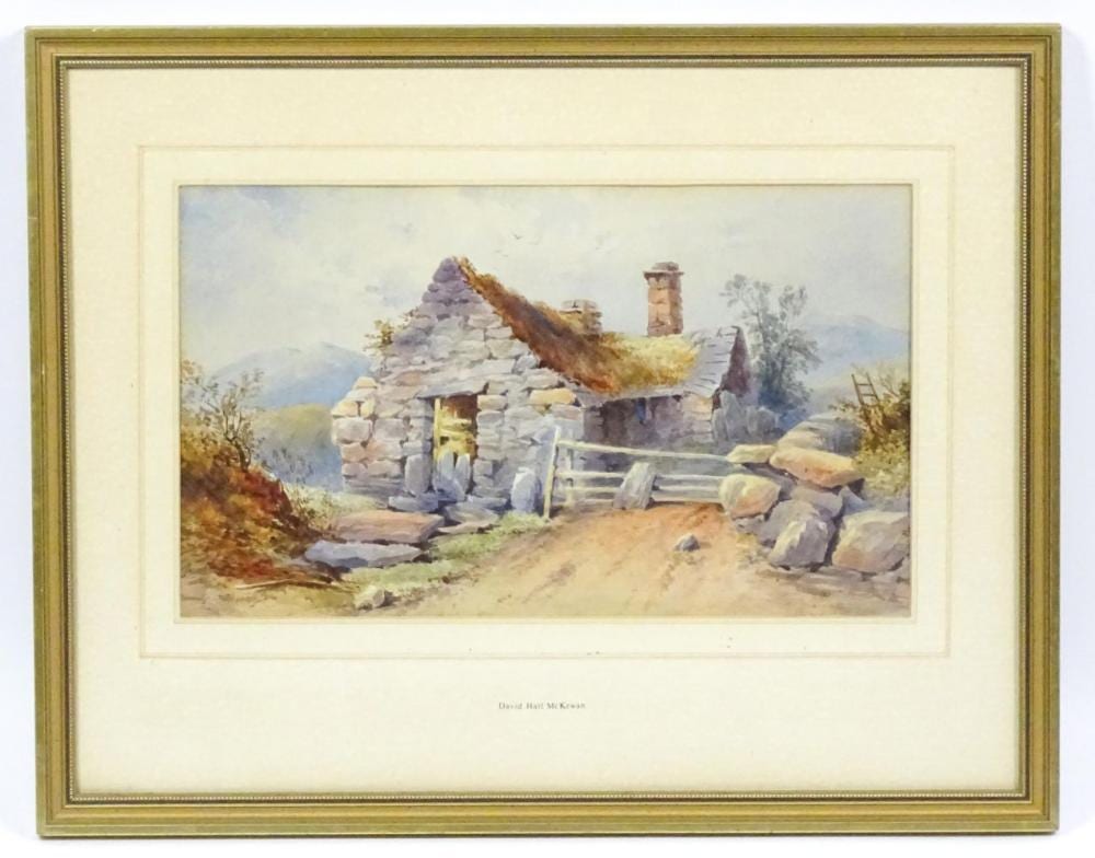 David Hall McKewan comparable auction result: david hall mckewan 1817 1873 watercolour a hig