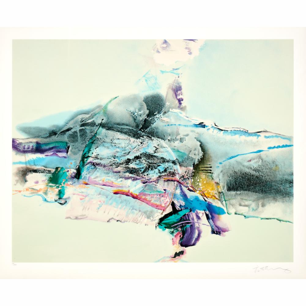 Che Chuang comparable auction result: chuang che b 1934 untitled abstract serigraph