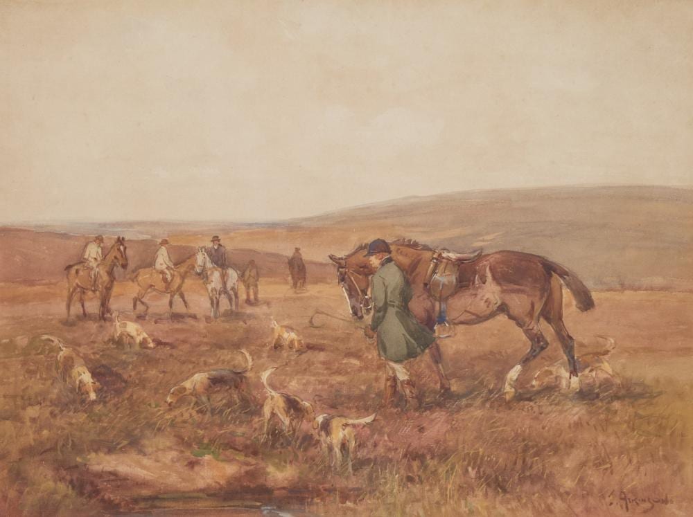 John (1863) Atkinson comparable auction result: john atkinson 1863 1924 the hunt at rest