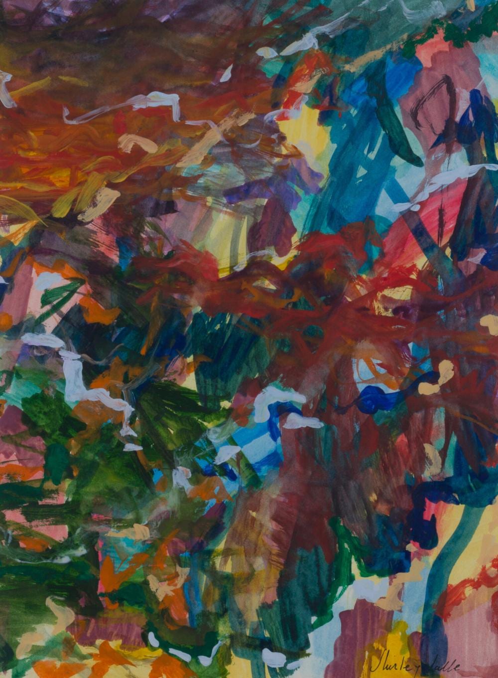 Shirley Jaffe comparable auction result: shirley jaffe 1923 2016 untitled c 1950 s