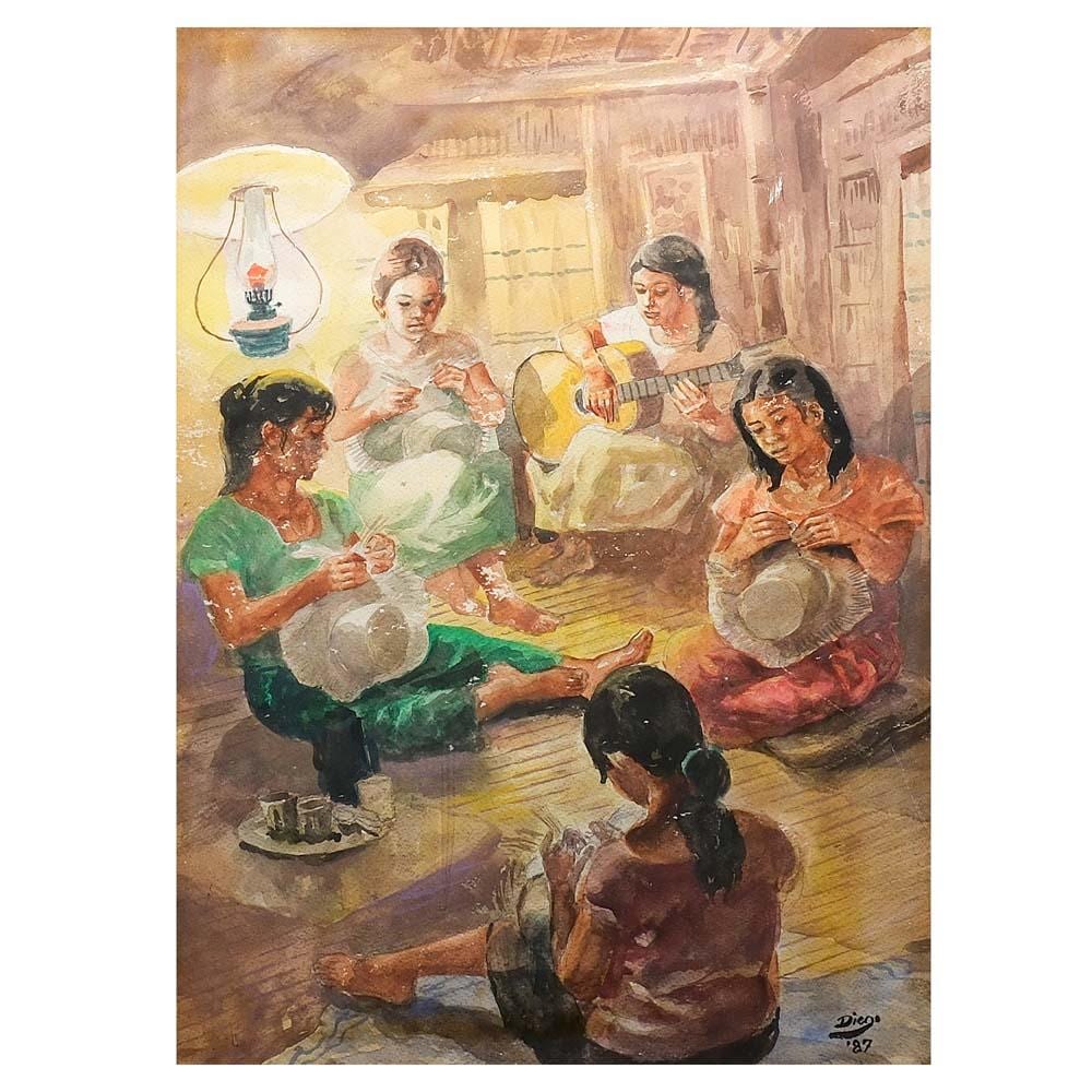 Demetrio Diego comparable auction result: demetrio diego 1909 1988