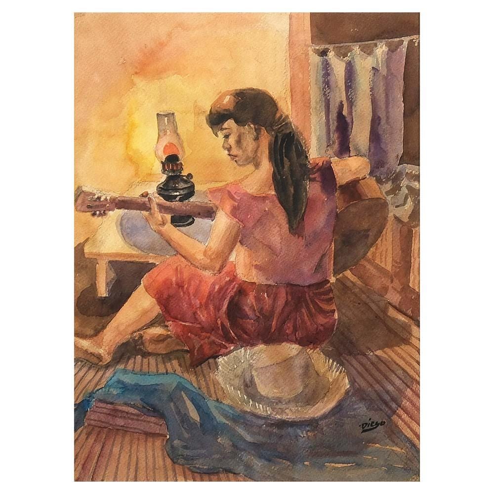 Demetrio Diego comparable auction result: demetrio diego 1909 1988