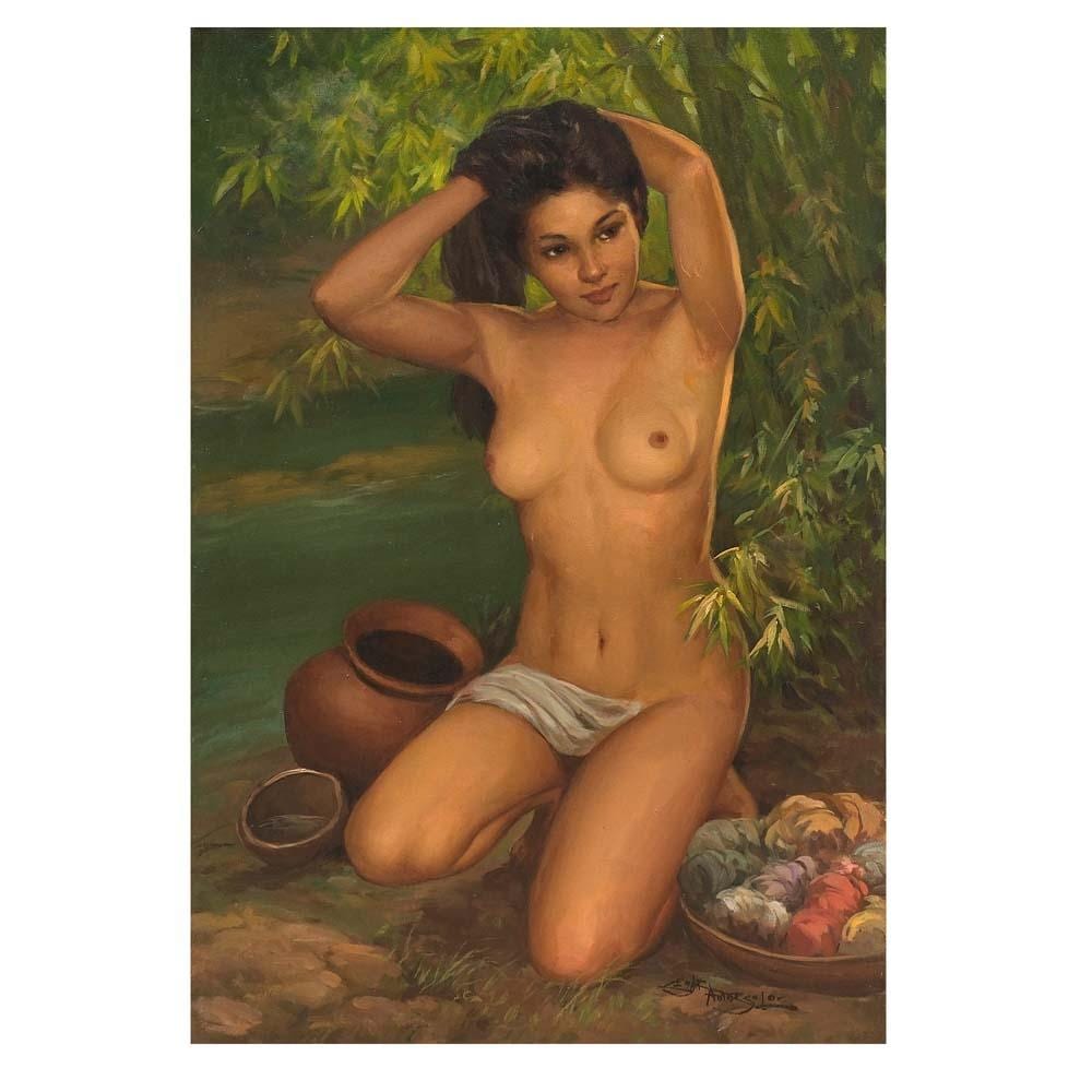 Cesar Amorsolo comparable auction result: cesar amorsolo