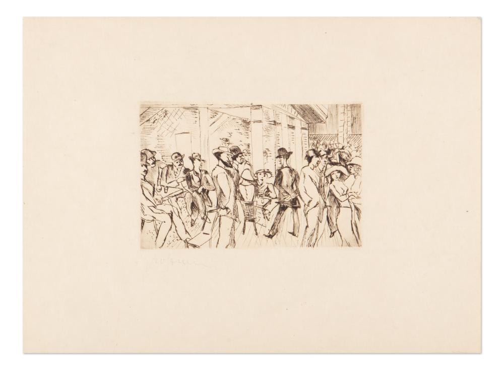 Rudolf Großmann comparable auction result: rudolf grossmann germany german 1882 1941 the galette mill