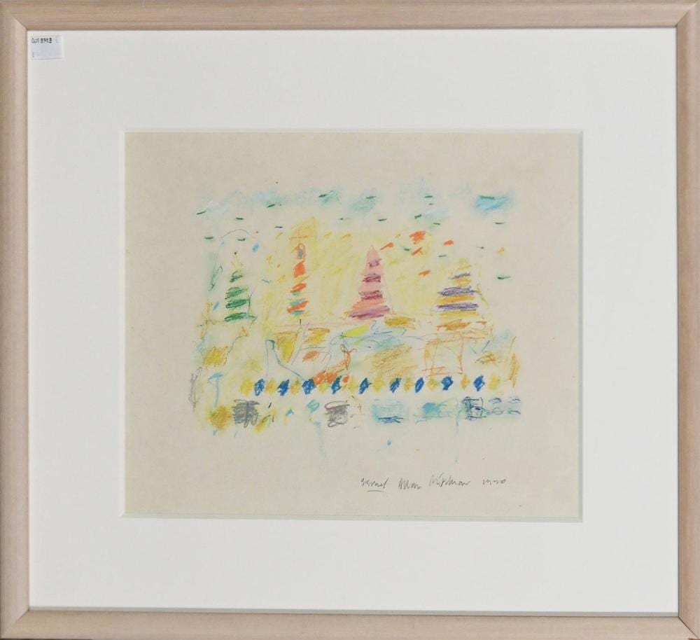 Allan Mitelman comparable auction result: allan mitelman israel 1970