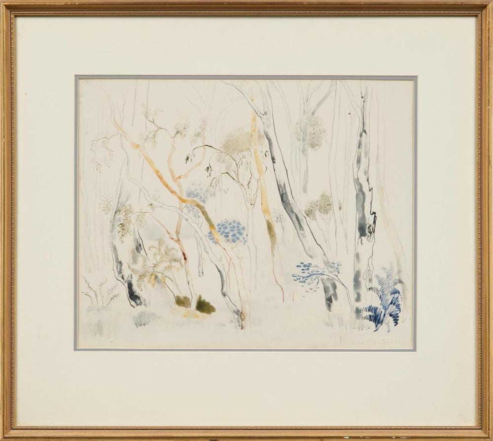 anne montgomery 1908 1991 landscape ink and watercolour on paper 35 5 x 44 5cm frame size 58 5 x 65 5cm · Leonard Joel · 2025-10-16 Anne Montgomery comparable auction result: anne montgomery 1908 1991 landscape ink and watercolour on paper 35 5 x 44 5cm frame size 58 5 x 65 5cm