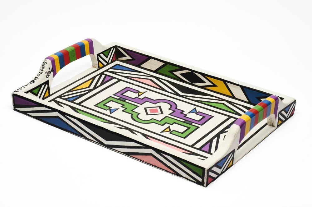 esther mahlangu south african b 1935 · Olympia Auctions · 2025-10-29 Esther Mahlangu comparable auction result: esther mahlangu south african b 1935