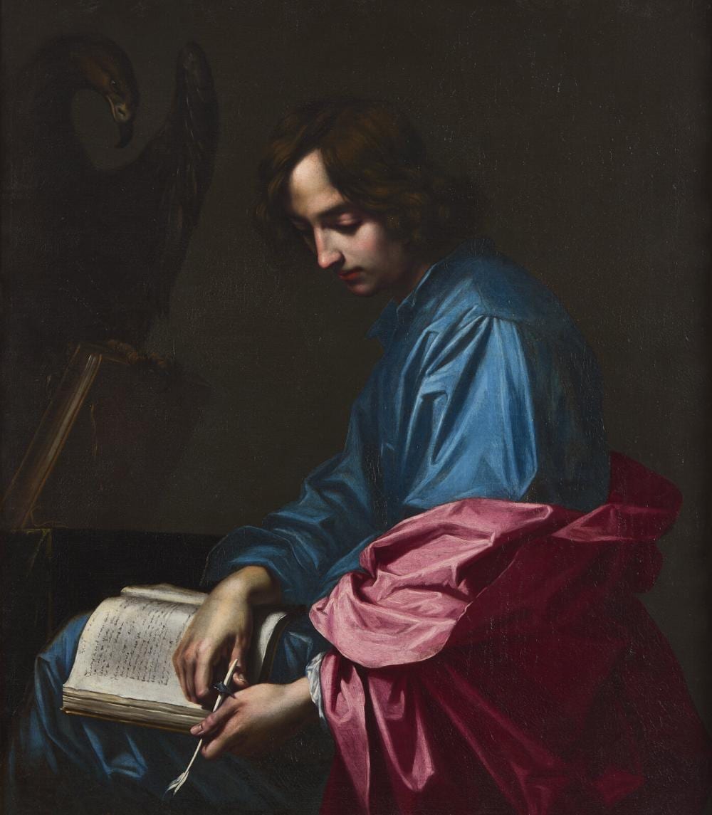 cesare dandini italian 1596 1657 st john the evangelist · Freeman’s · 2025-11-04 Cesare Dandini comparable auction result: cesare dandini italian 1596 1657 st john the evangelist