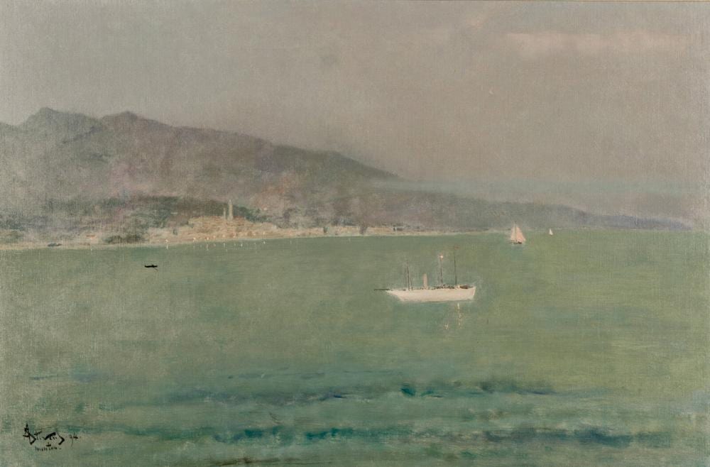 Alfred Stevens comparable auction result: alfred stevens belgian 1823 1906 menton apr s midi 1894