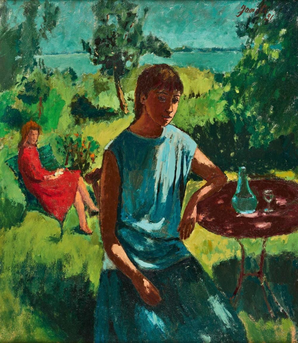 Janebé comparable auction result: janeb eigtl barraud pellet jeanne au jardin
