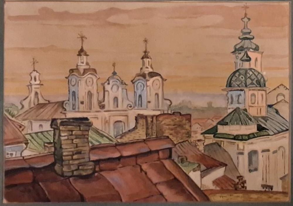 Mstislav Valerianovic Dobuzinskij comparable auction result: mstislav valerianovic dobuzinskij 1875 1957