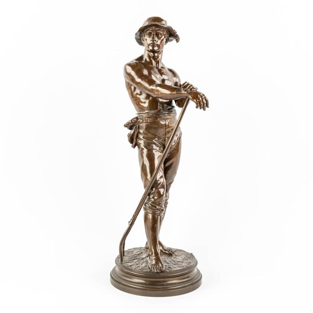 Charles Octave Levy comparable auction result: charles octave levy 1840 1899 faneur patinated bronze