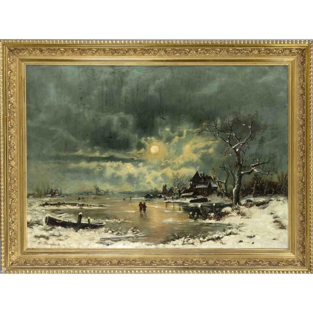 J. C. J. van der Heyden comparable auction result: j k reinhard german painter of the