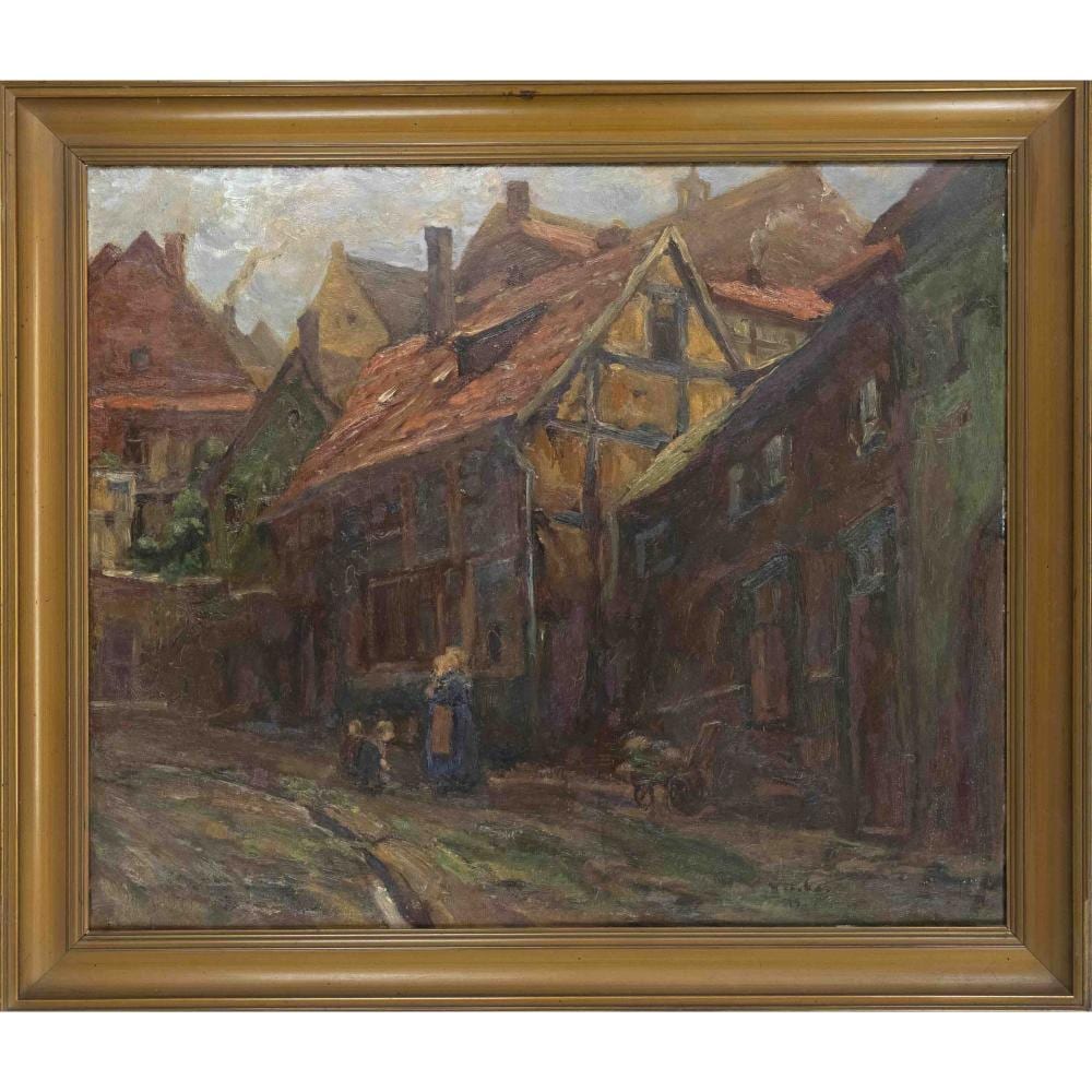Wilhelm Wilcke comparable auction result: wilhelm wilcke 1885 1979 view of an
