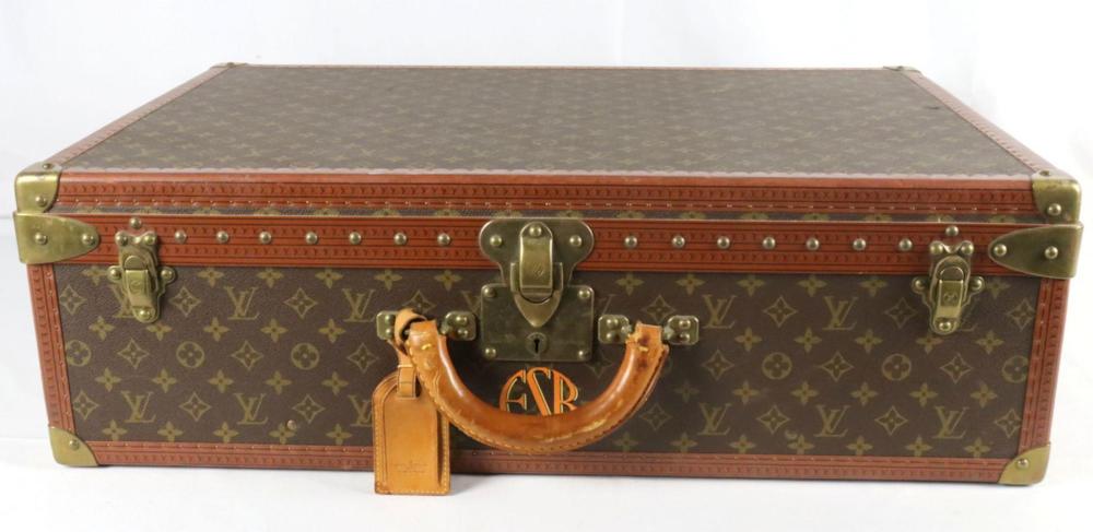Vintage Louis Vuitton Alzer 70 Monogram Trunk sold by Market Auctions, lot 24A — auction record photograph