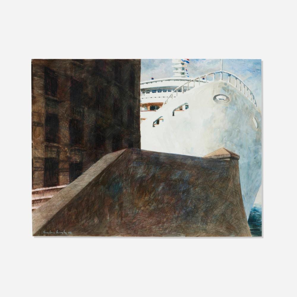 Gustavo Acosta comparable auction result: gustavo acosta untitled