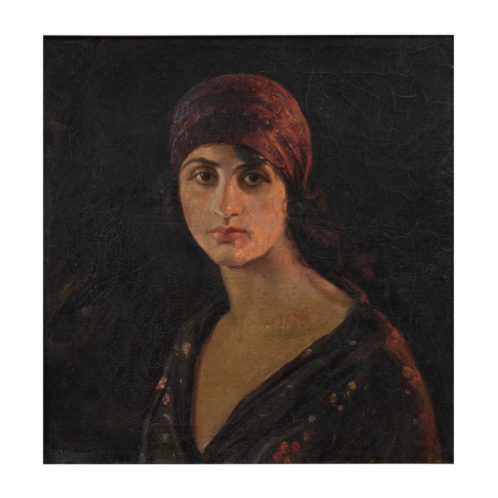 Ricardo Gomez Campuzano (1891-1981) S/T, sf. Óleo sobre lienzo Medidas: 50 x 50 cm comparable sale