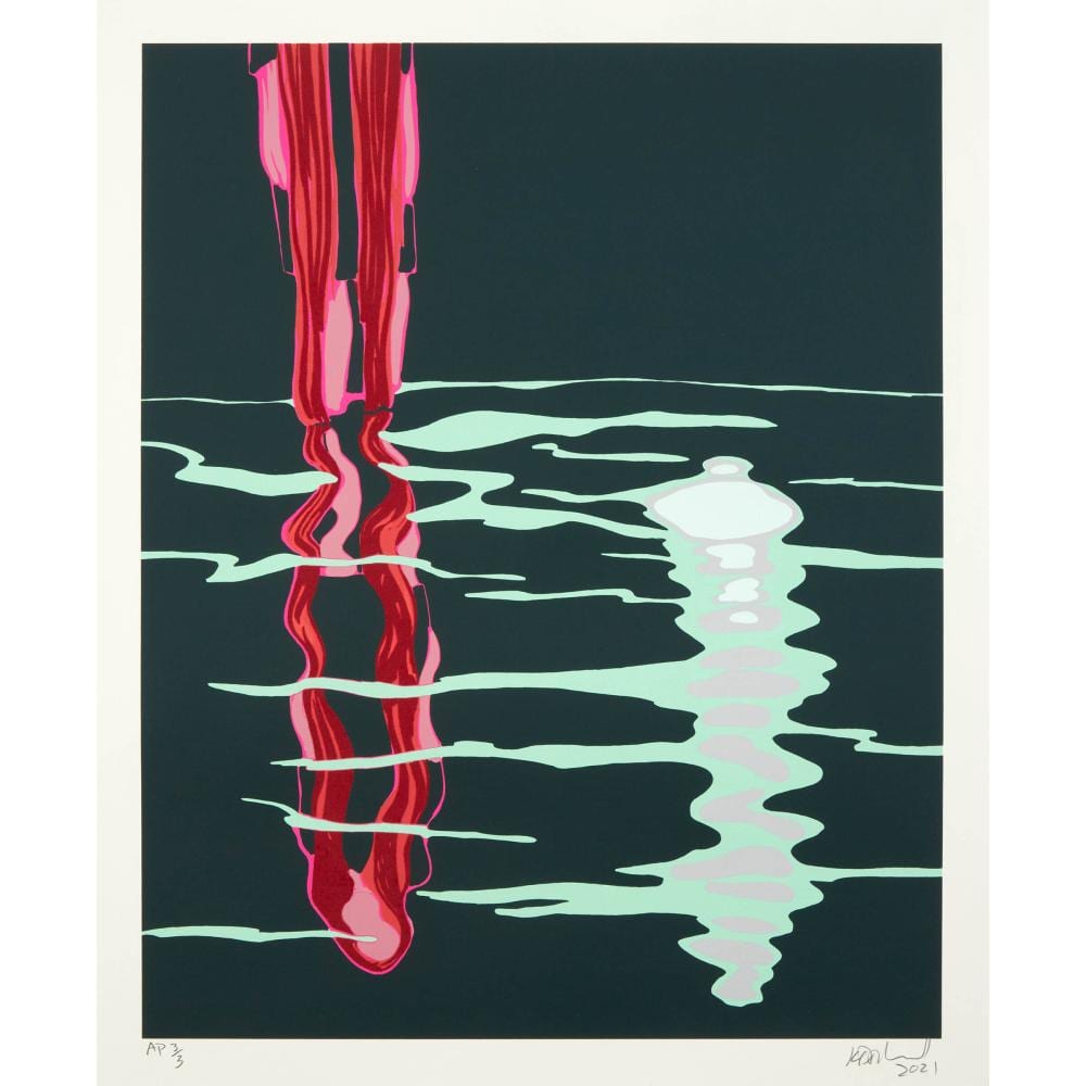 Kim Dorland comparable auction result: kim dorland b 1974 reflection 2021