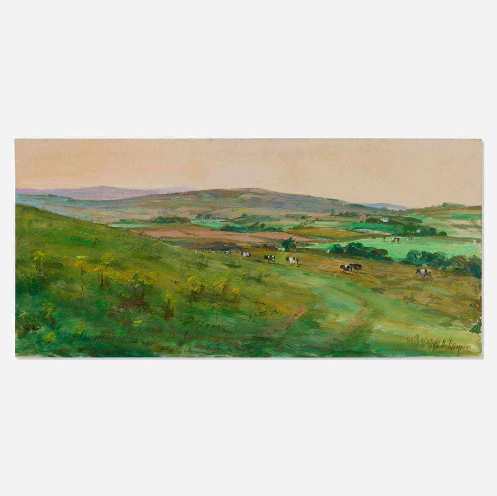 William Franklin Draper comparable auction result: william franklin draper irish landscape