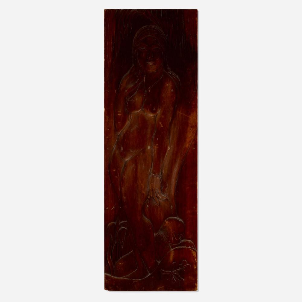 Robert Laurent comparable auction result: robert laurent polynesian nude and figure