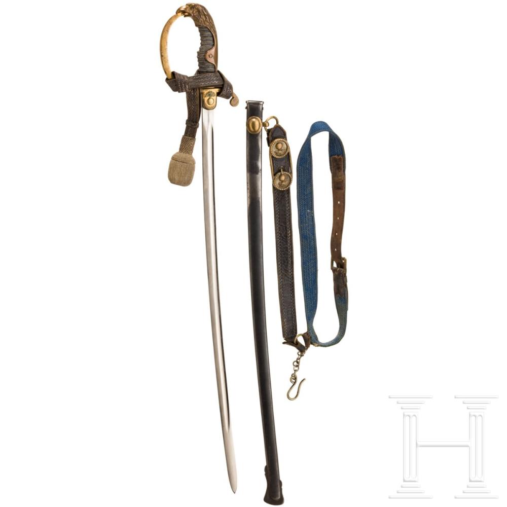 A rare eagle's head sabre for officers, early 20th century sold by Hermann Historica GmbH, lot 3734 — auction record photograph