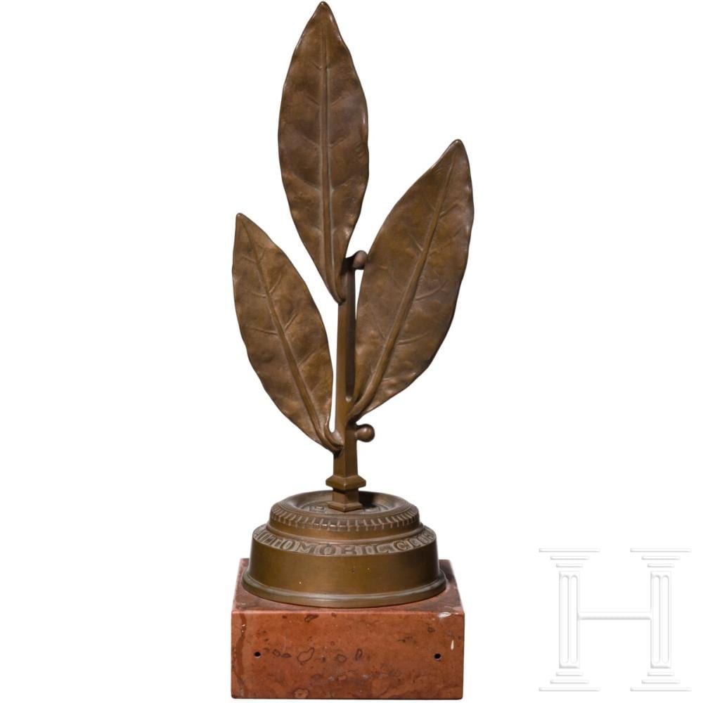 Adolf Daumiller comparable auction result: a bronze ddac winner s award by adolf daumiller