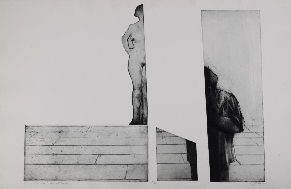 Michael Burton Mazur comparable auction result: michael burton mazur american 1935 2009 a group of four prints etching and aquatint