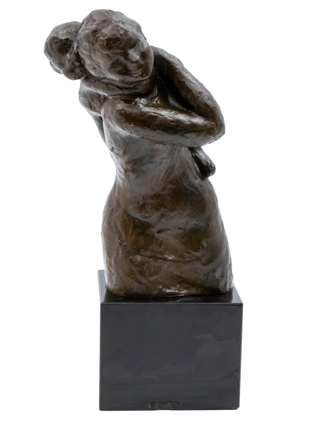 Idel Ianchelevici comparable auction result: idel ianchelevici romanian belgian 1909 1994 maternity bronze sculpture