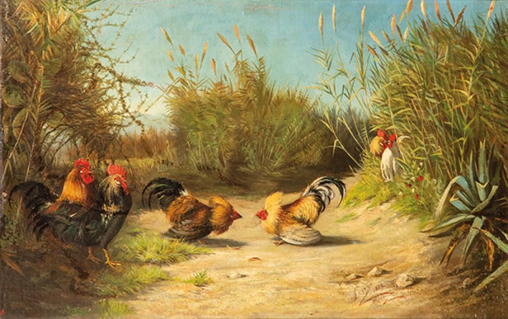 Horacio Lengo Martínez comparable auction result: horacio lengo gallinas