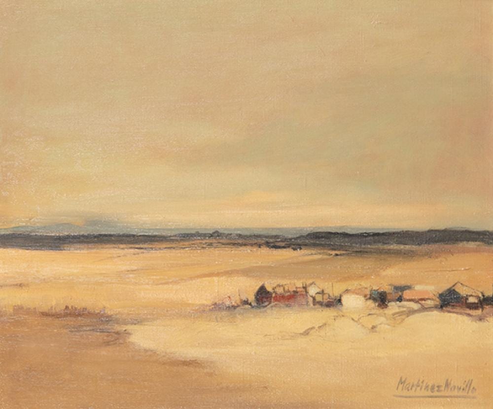 cirilo martinez novillo paisaje de castilla · Subastas Segre · 2025-10-28 Cirilo Martínez Novillo comparable auction result: cirilo martinez novillo paisaje de castilla