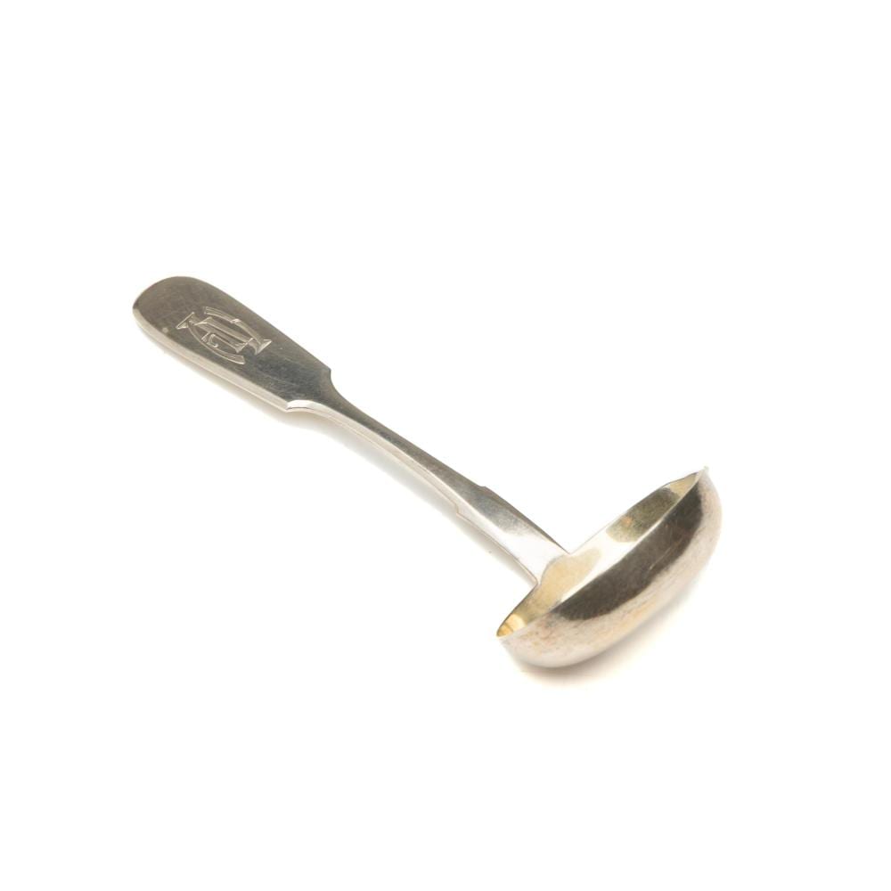 András Markó comparable auction result: an 875 silver sauce ladle l 16cm wt 57grams