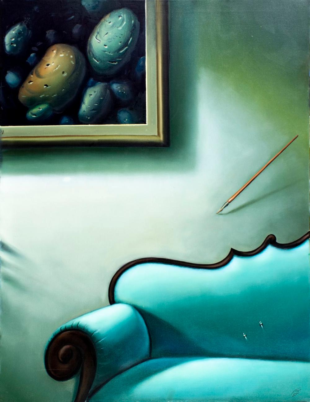 Fernando "de" Jesus Oliveira comparable auction result: ferjo pa brazil b 1946 oil painting