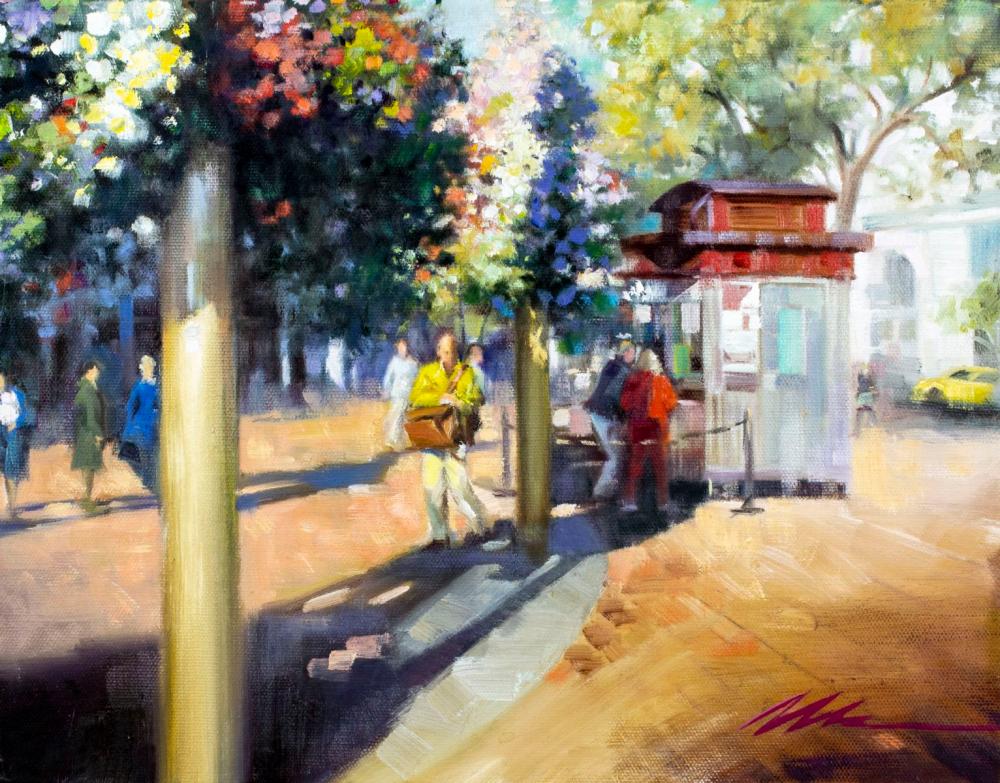 Jian Wu comparable auction result: jian wu china ca b 1942 oil painting