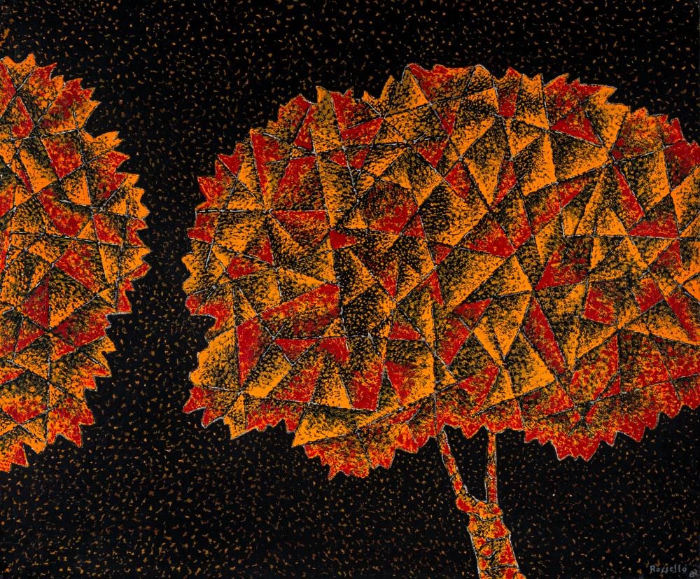Mario Rossello comparable auction result: mario rossello untitled