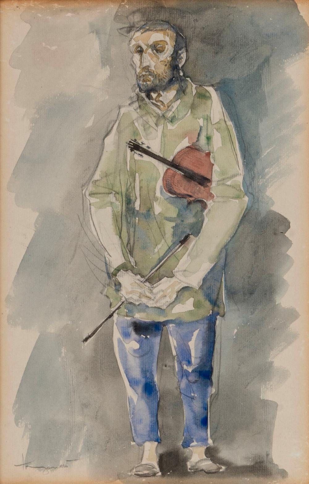 Trento Longaretti comparable auction result: trento longaretti untitled