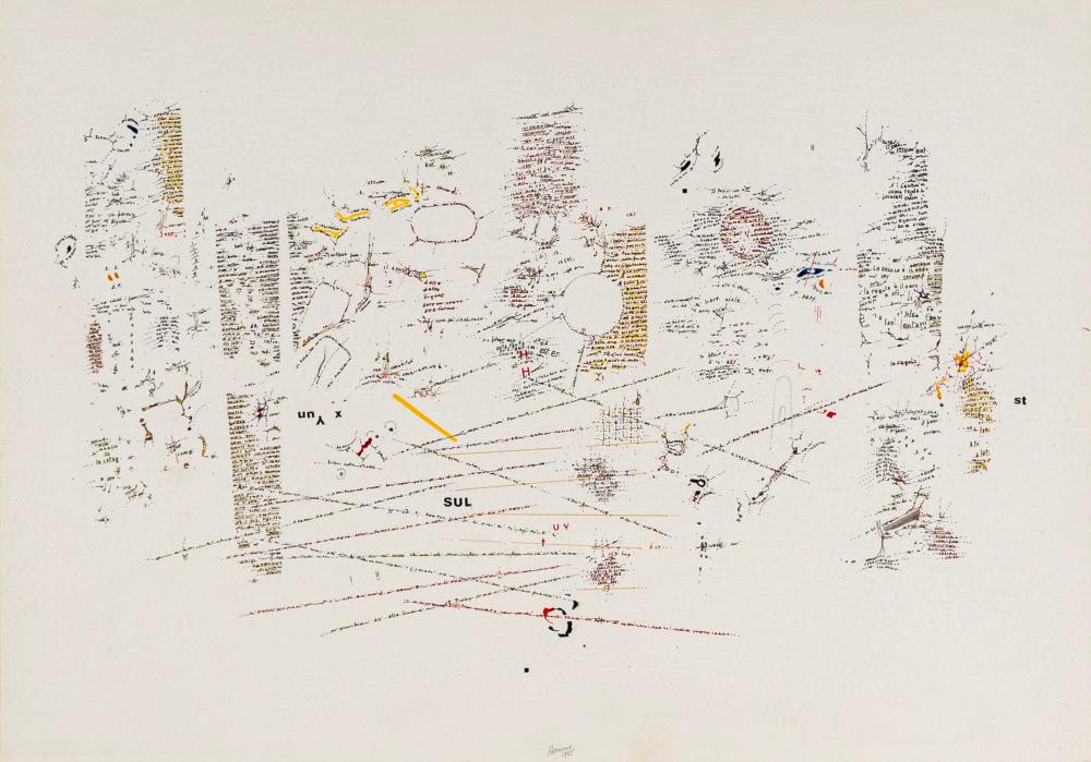 Vincenzo Accame comparable auction result: vincenzo accame untitled