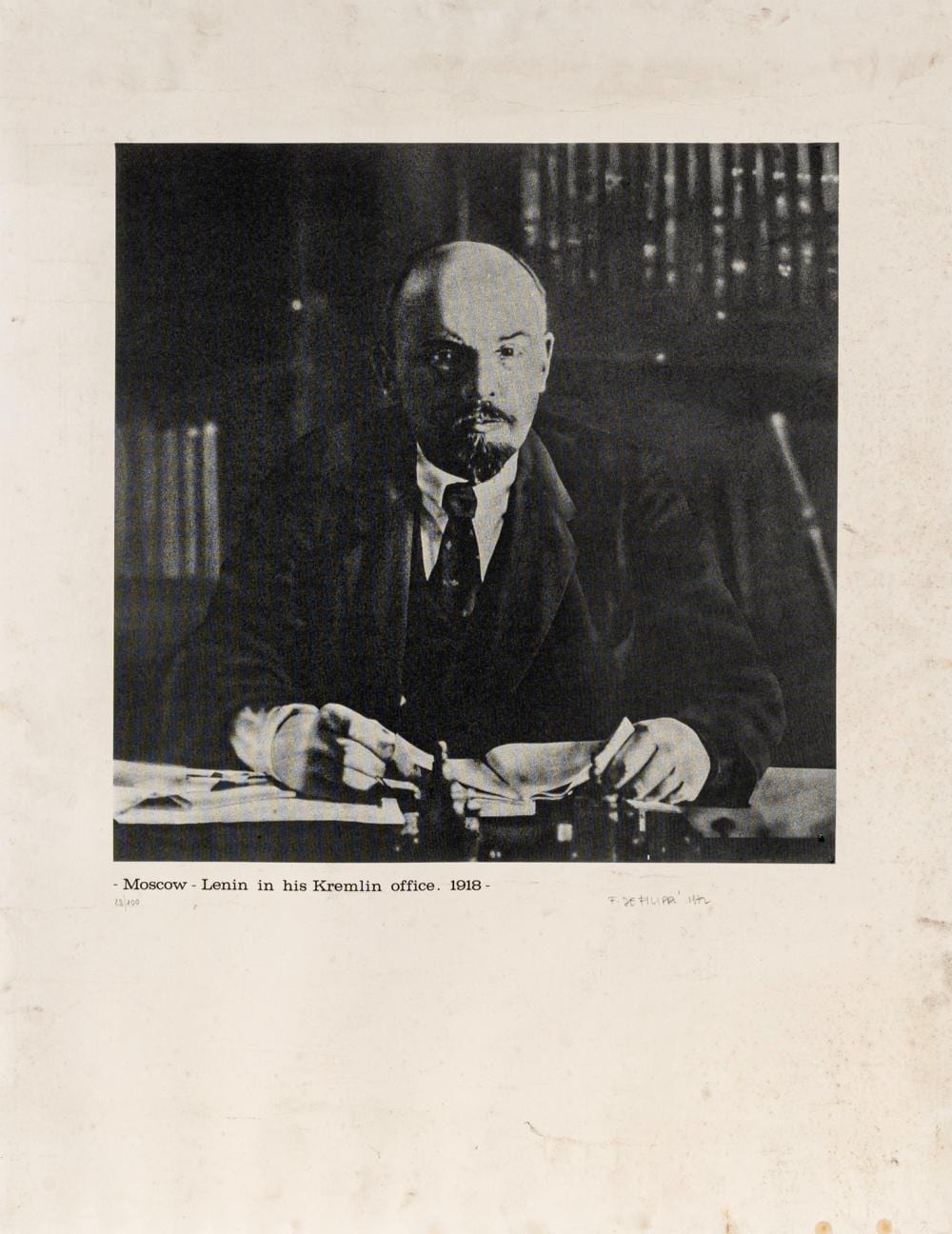 Fernando DeFilippi comparable auction result: fernando de filippi untitled