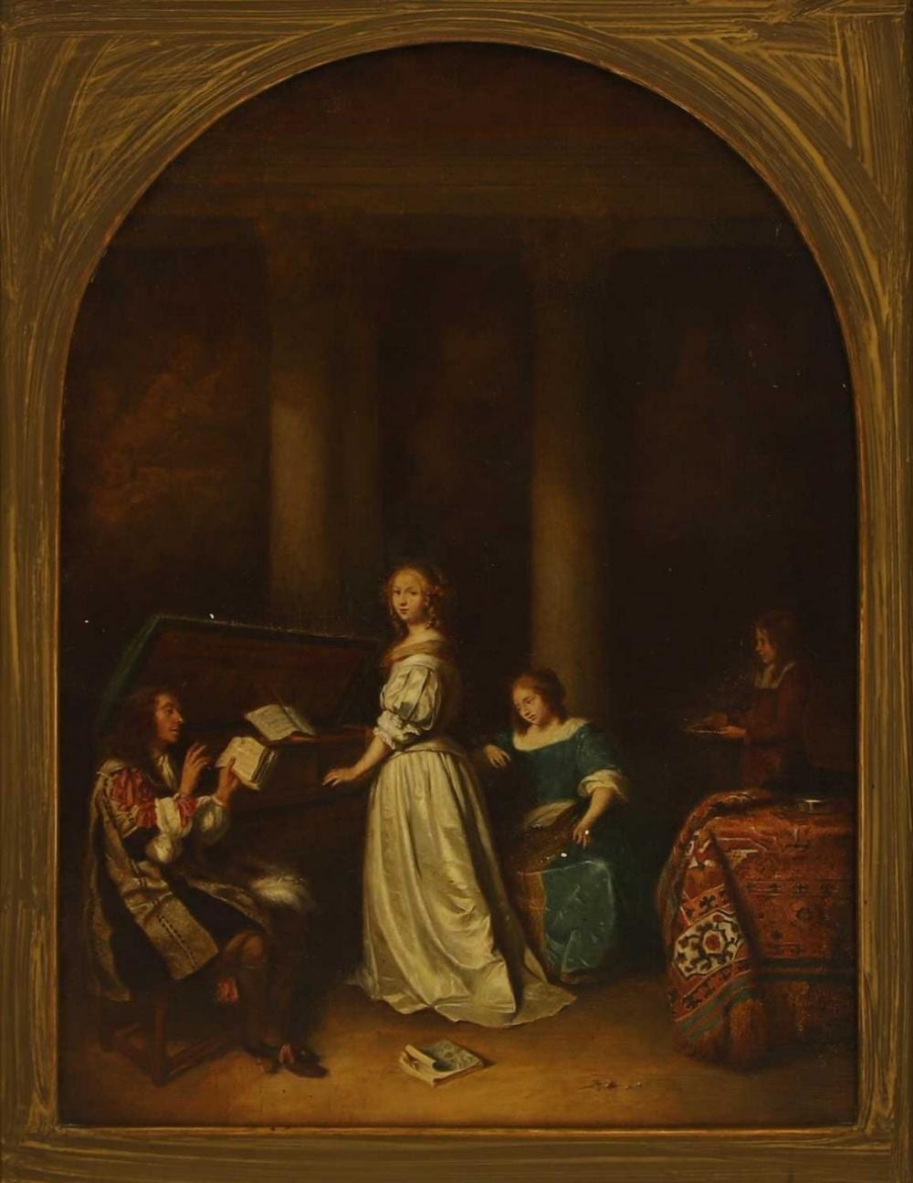 Caspar Netscher comparable auction result: after caspar netscher