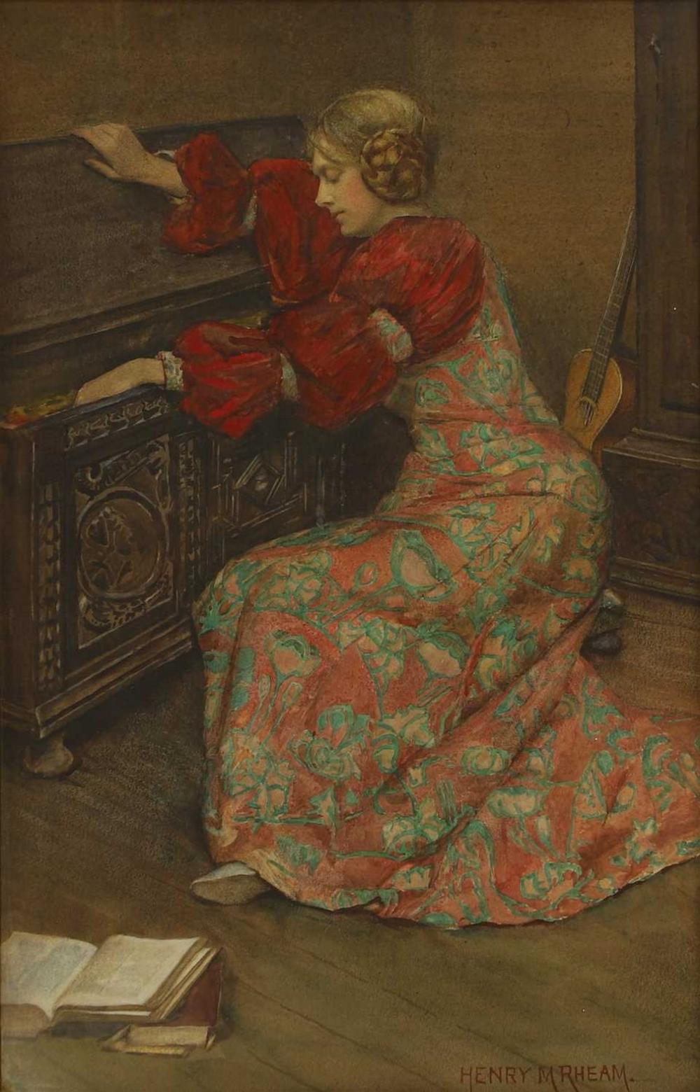 Henry Meynell Rheam comparable auction result: henry meynell rheam 1859 1920