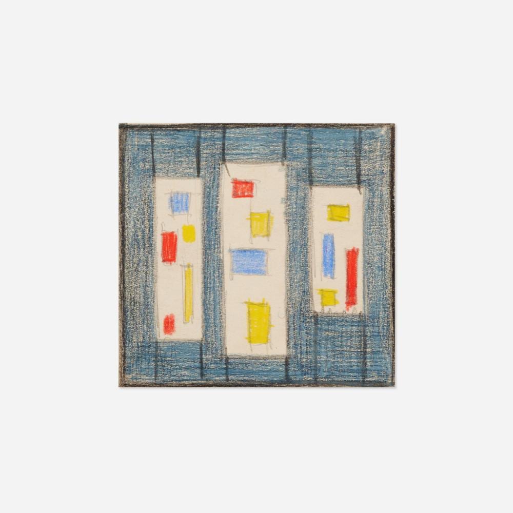 Burgoyne Diller comparable auction result: burgoyne diller untitled
