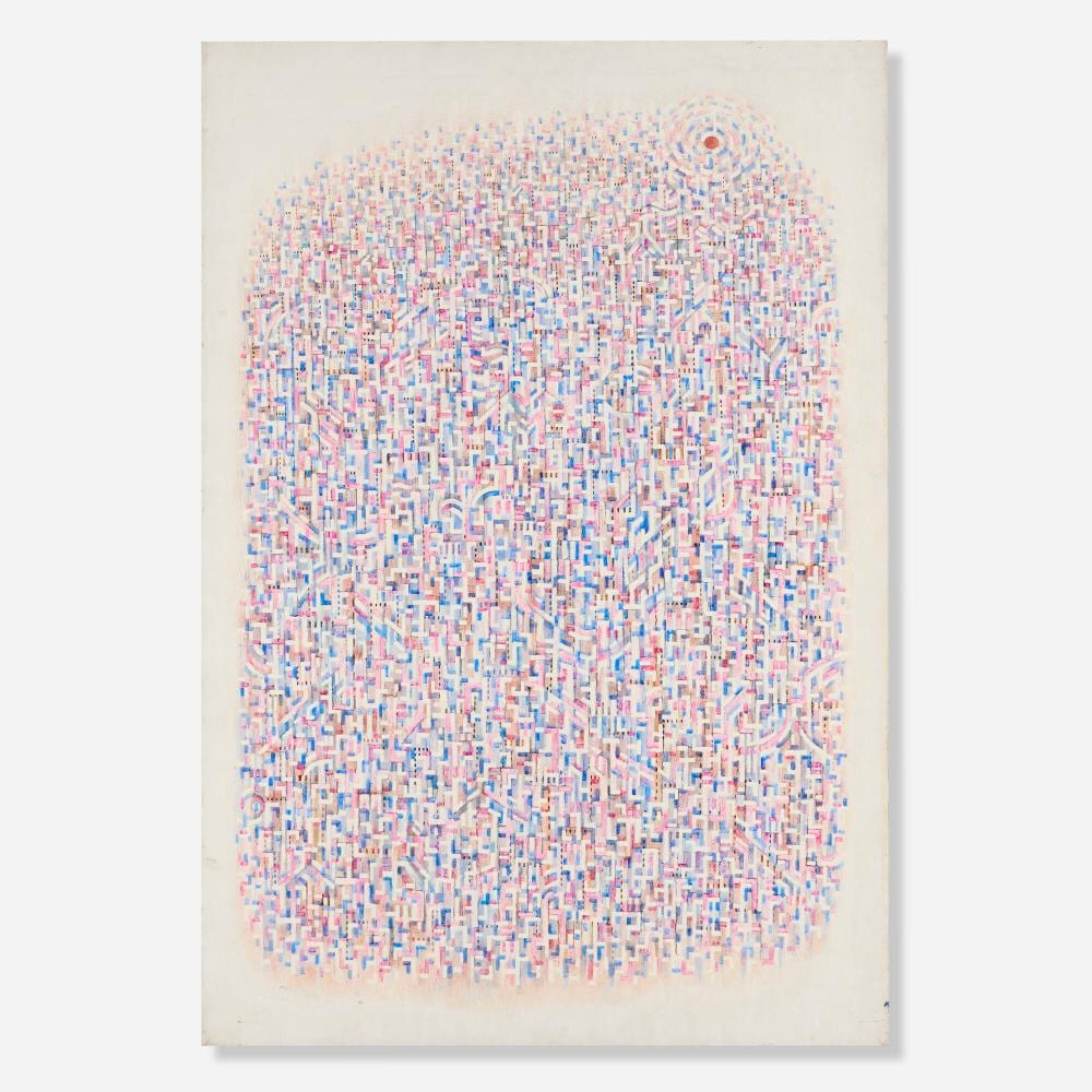 Elaine Wesley comparable auction result: elaine wesley untitled